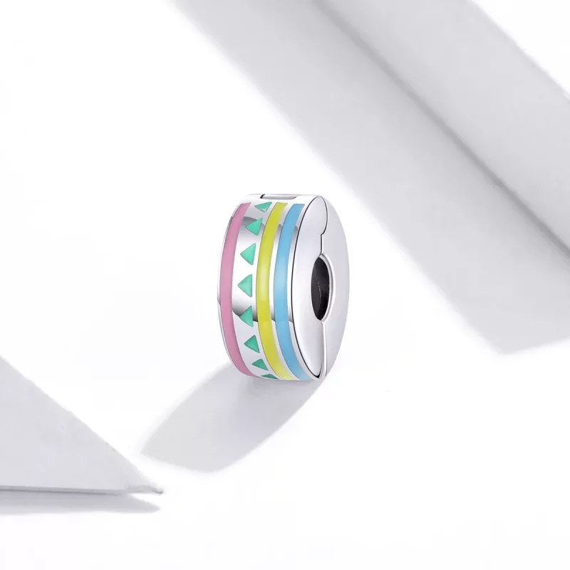 (afbeelding voor) Pandora Style Kleurrijk Clip Bedel - SCC1756 - Bekijken 2