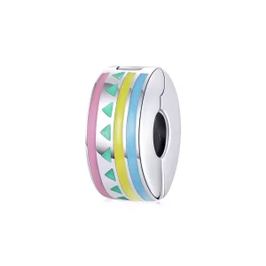 Pandora Style Kleurrijk Clip Bedel - SCC1756 (afbeelding voor) Pandora Style Kleurrijk Clip Bedel - SCC1756