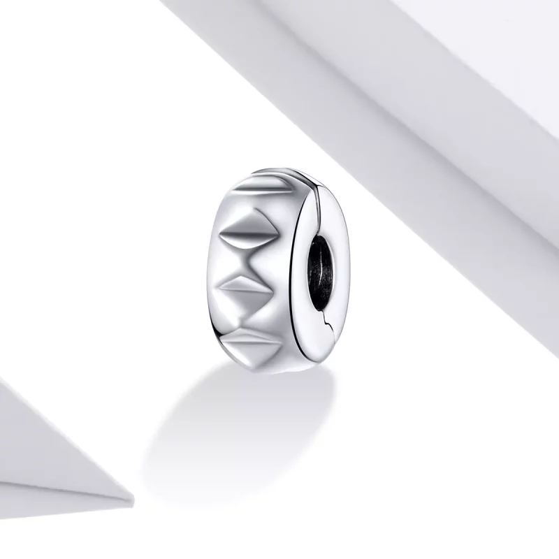 (afbeelding voor) Pandora Style Klinknagel Clip Bedel - SCC1780 - Bekijken 2