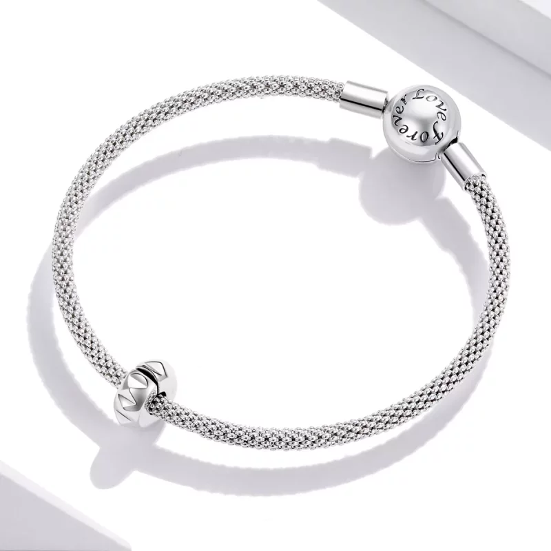 (afbeelding voor) Pandora Style Klinknagel Clip Bedel - SCC1780 - Bekijken 3