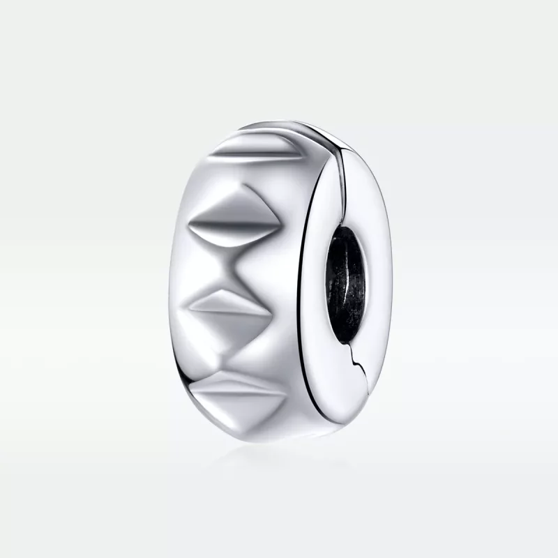 (afbeelding voor) Pandora Style Klinknagel Clip Bedel - SCC1780 - Bekijken 5