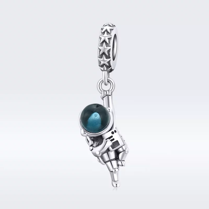 (afbeelding voor) Pandora Style Astronaut Hangende Bedel - BSC202 - Bekijken 5