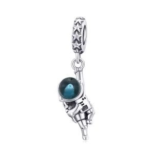 Pandora Style Astronaut Hangende Bedel - BSC202 (afbeelding voor) Pandora Style Astronaut Hangende Bedel - BSC202
