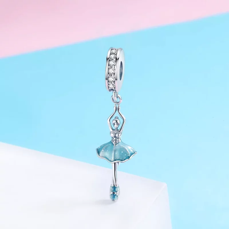 (afbeelding voor) Pandora Style Ballerina Hangende Bedel - SCC514 - Bekijken 3