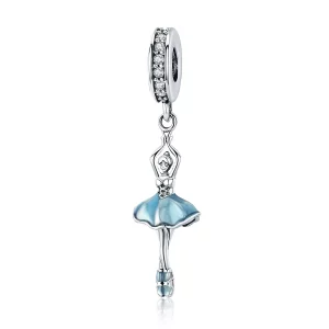 Pandora Style Ballerina Hangende Bedel - SCC514 (afbeelding voor) Pandora Style Ballerina Hangende Bedel - SCC514