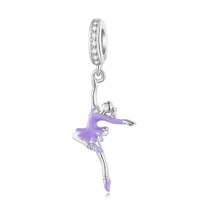(afbeelding voor) Pandora Style Ballerina Meisje Hangende Bedel - SCC2394
