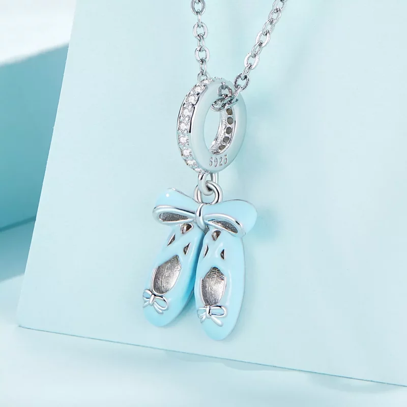 (afbeelding voor) Pandora Style Balletschoenen Hangende Bedel - SCC2395 - Bekijken 2