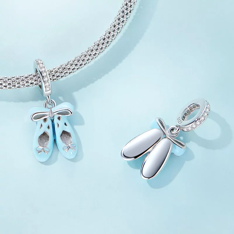 (afbeelding voor) Pandora Style Balletschoenen Hangende Bedel - SCC2395 - Bekijken 4