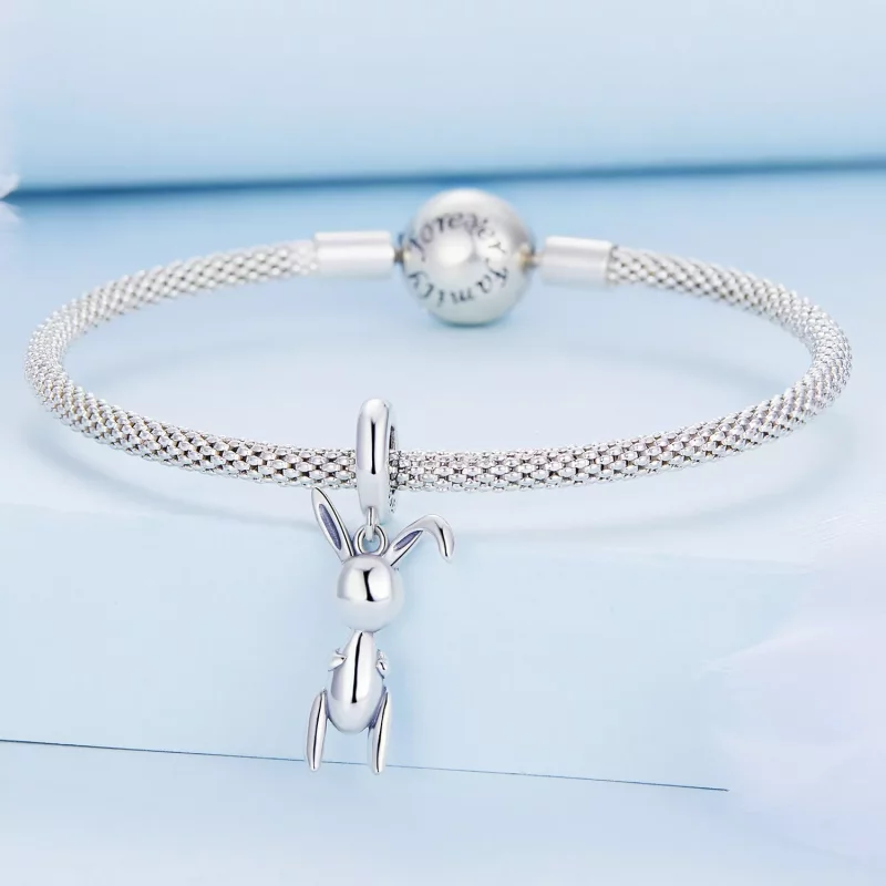 (afbeelding voor) Pandora Style Ballon Bunny Hangende Bedel - BSC692 - Bekijken 3