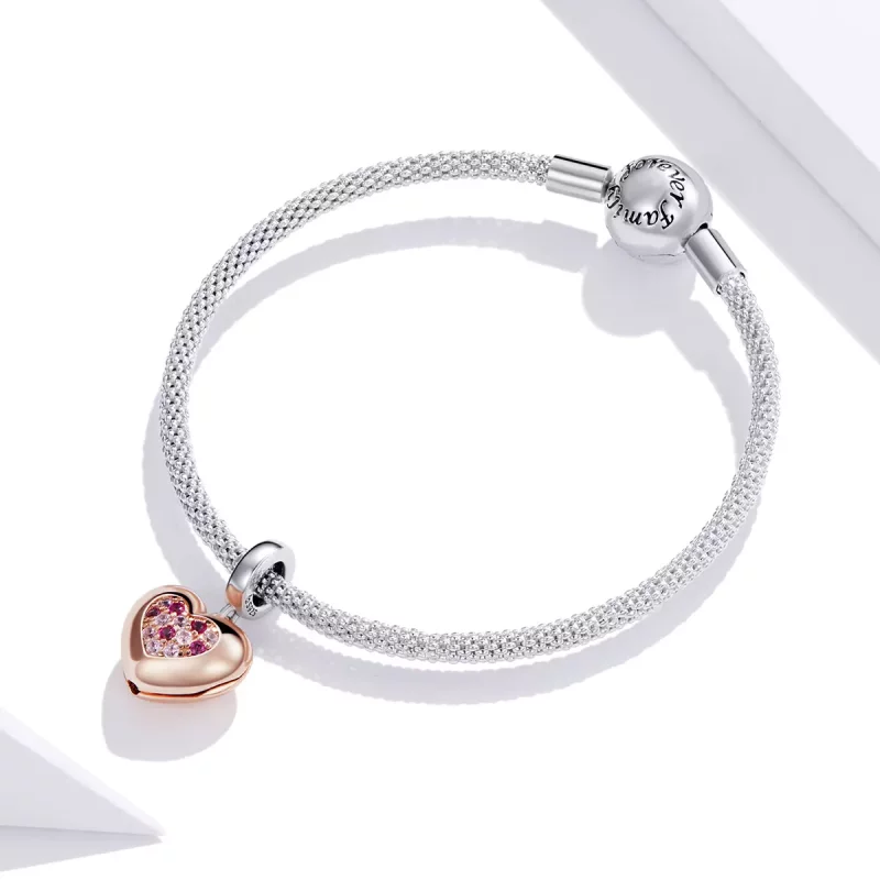 (afbeelding voor) Pandora Style Belofte van liefde Hangende Bedel - BSC396 - Bekijken 3