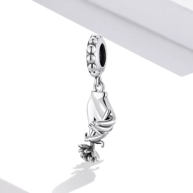 (afbeelding voor) Pandora Style Bergamot Lotus Hangende Bedel - SCC2169 - Bekijken 2