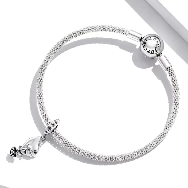 (afbeelding voor) Pandora Style Bergamot Lotus Hangende Bedel - SCC2169 - Bekijken 3