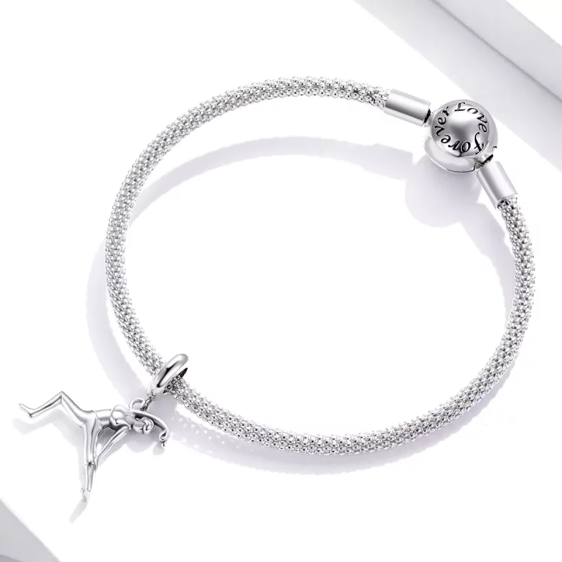 (afbeelding voor) Pandora Style Beschermengel Hangende Bedel - BSC386 - Bekijken 3