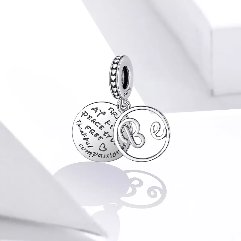 (afbeelding voor) Pandora Style Beste wensen Hangende Bedel - BSC315 - Bekijken 2