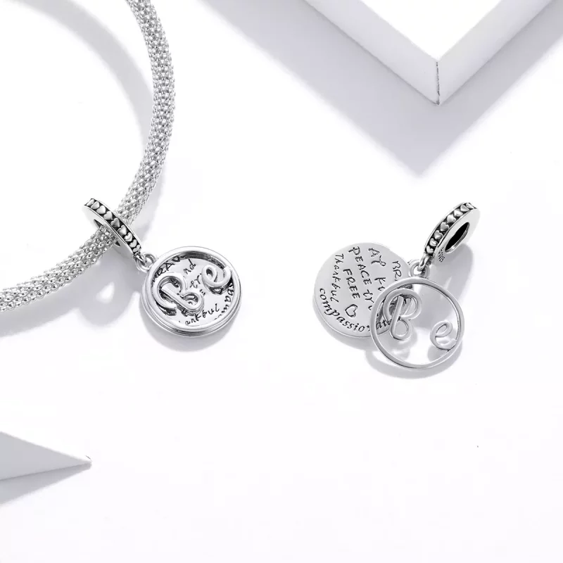 (afbeelding voor) Pandora Style Beste wensen Hangende Bedel - BSC315 - Bekijken 4