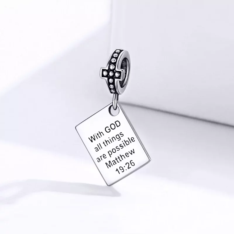 (afbeelding voor) Pandora Style Bijbel Hangende Bedel - SCC1424 - Bekijken 2