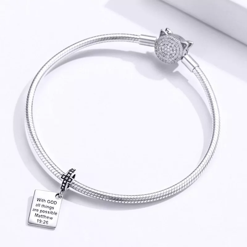 (afbeelding voor) Pandora Style Bijbel Hangende Bedel - SCC1424 - Bekijken 3