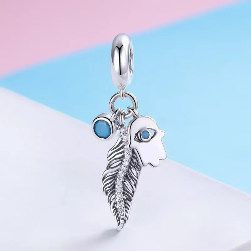 (afbeelding voor) Pandora Style Boheemse stijl Hangende Bedel - SCC880 - Bekijken 2