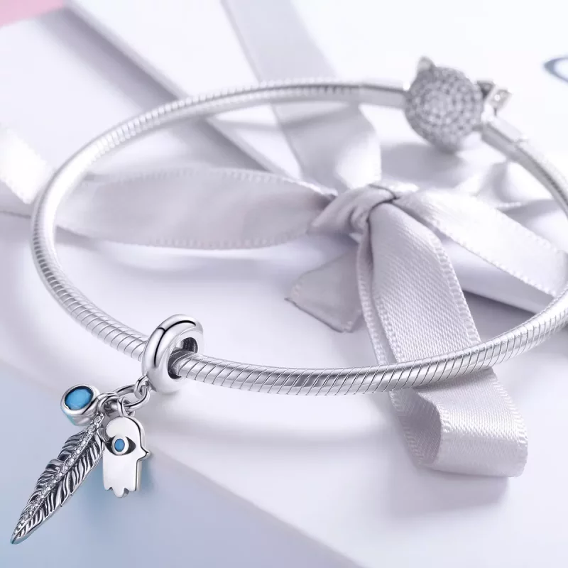 (afbeelding voor) Pandora Style Boheemse stijl Hangende Bedel - SCC880 - Bekijken 3