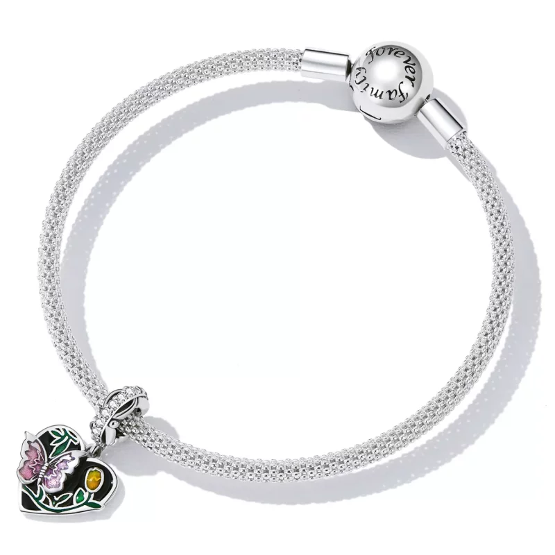 (afbeelding voor) Pandora Style Butterfly Love Tuin Hangende Bedel - SCC2248 - Bekijken 5
