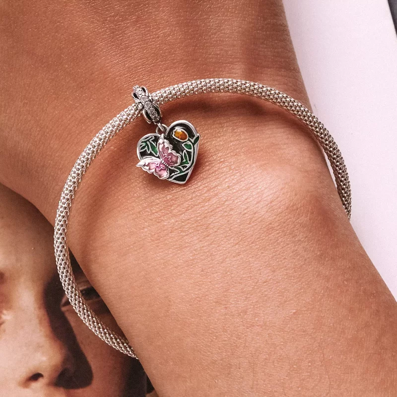 (afbeelding voor) Pandora Style Butterfly Love Tuin Hangende Bedel - SCC2248 - Bekijken 6