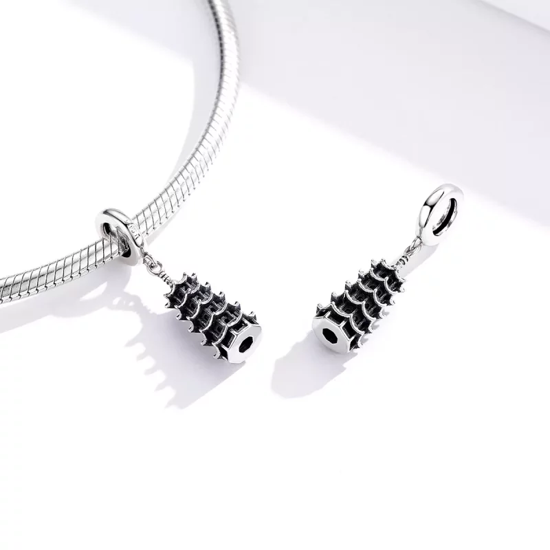 (afbeelding voor) Pandora Style Chinese Toren Hangende Bedel - SCC1544 - Bekijken 3