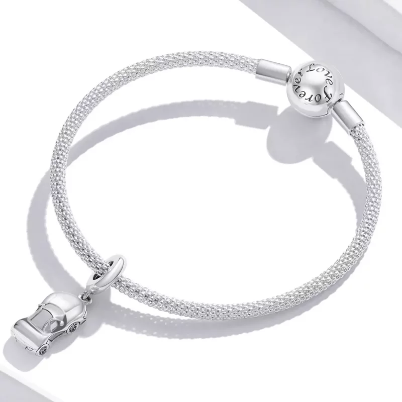 (afbeelding voor) Pandora Style Coole sportwagen Hangende Bedel - BSC559 - Bekijken 3