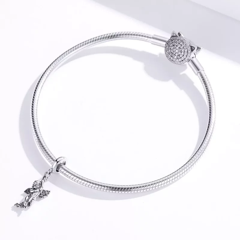 (afbeelding voor) Pandora Style Cupido Hangende Bedel - SCC1405 - Bekijken 3