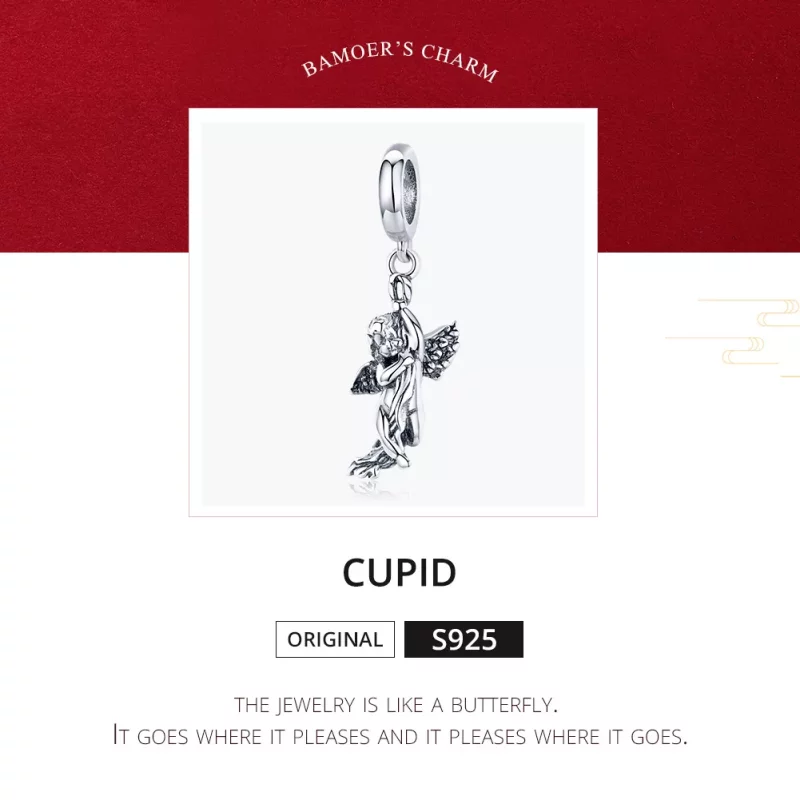 (afbeelding voor) Pandora Style Cupido Hangende Bedel - SCC1405 - Bekijken 8