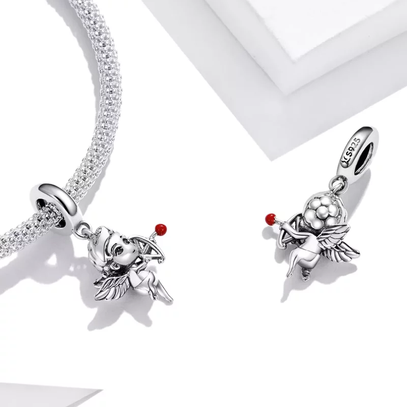 (afbeelding voor) Pandora Style Cupido Hangende Bedel - SCC1898 - Bekijken 4