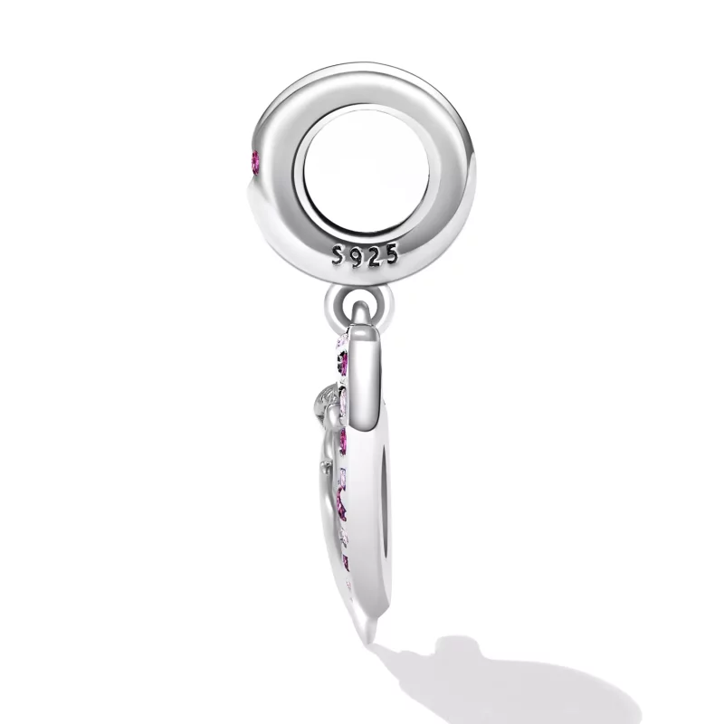 (afbeelding voor) Pandora Style Cupido Hart Hangende Bedel - SCC2324 - Bekijken 3