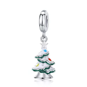 Pandora Style De Boom van Kerstmis Hangende Bedel - SCC1356 (afbeelding voor) Pandora Style De Boom van Kerstmis Hangende Bedel - SCC1356
