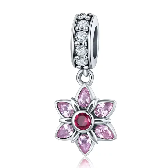 (afbeelding voor) Pandora Style De dans van bloemen Hangende Bedel - SCC840