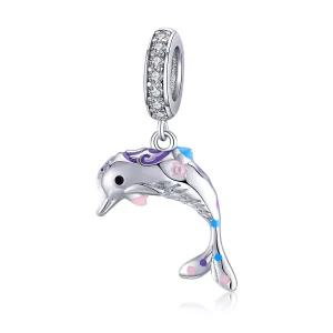 Pandora Style Dolfijn Hangende Bedel - BSC159 (afbeelding voor) Pandora Style Dolfijn Hangende Bedel - BSC159