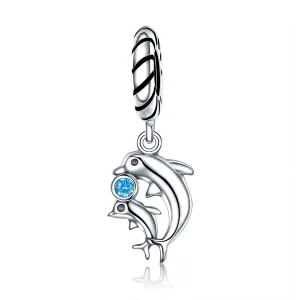 Pandora Style Dolfijn Hangende Bedel - SCC264 (afbeelding voor) Pandora Style Dolfijn Hangende Bedel - SCC264
