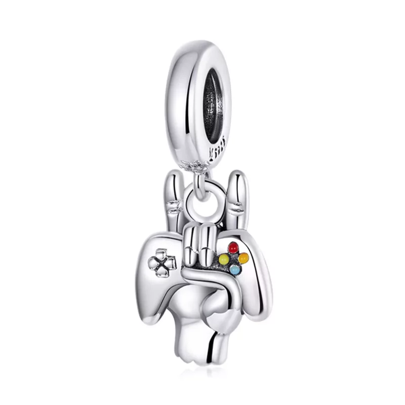 (afbeelding voor) Pandora Style Draagbaar gaming-apparaat Hangende Bedel - SCC1896
