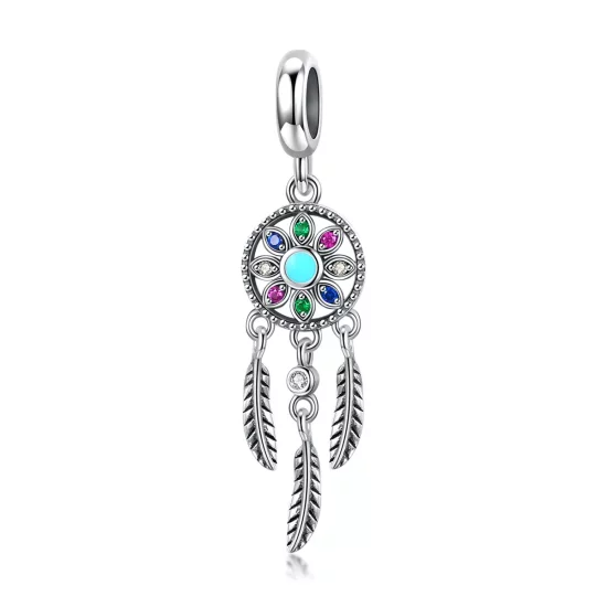 (afbeelding voor) Pandora Style Dromenvanger Hangende Bedel - SCC961