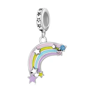 (afbeelding voor) Pandora Style Droom Regenboog Hangende Bedel - SCC2074