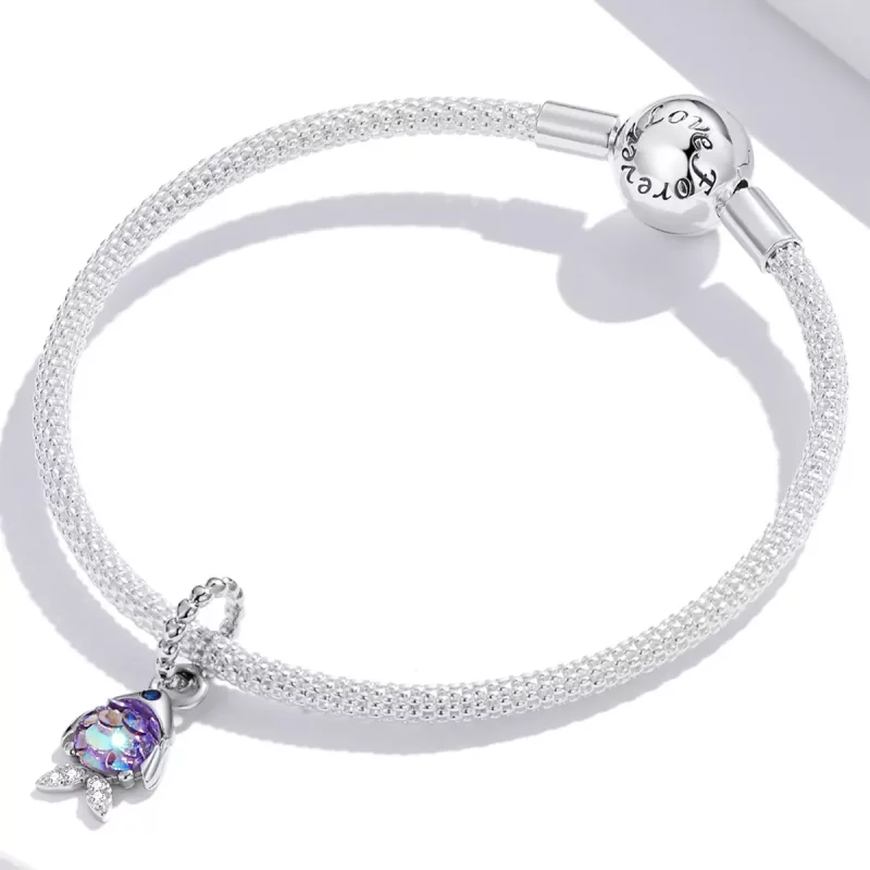(afbeelding voor) Pandora Style Droomvis Hangende Bedel - SCC2033 - Bekijken 3