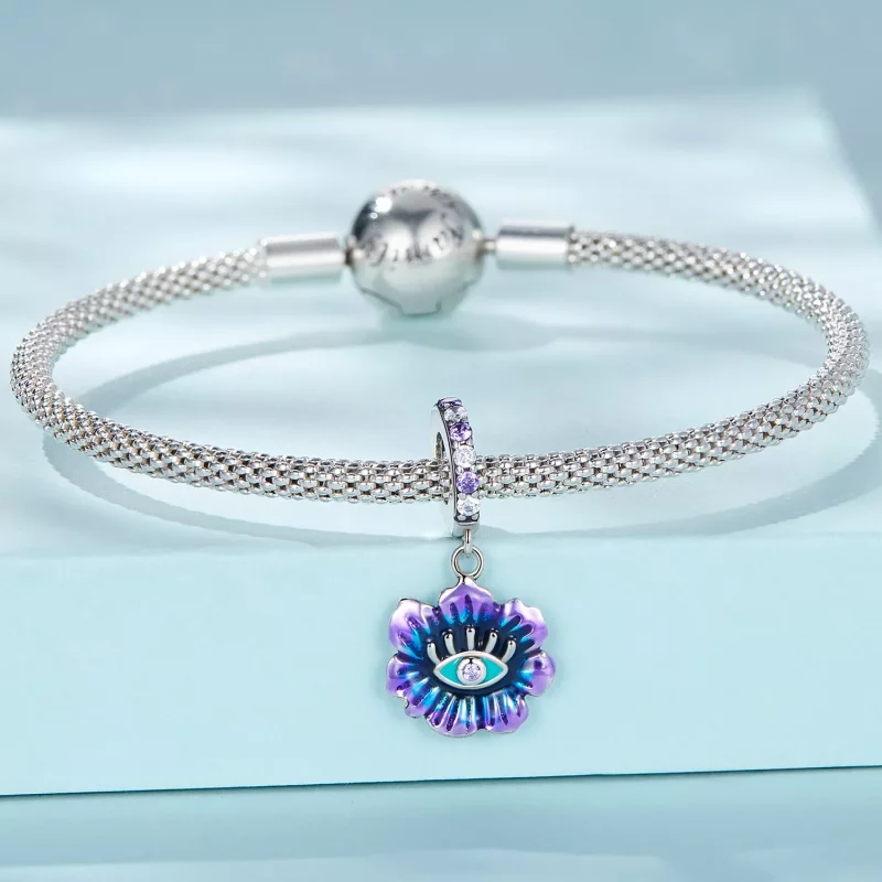 (afbeelding voor) Pandora Style Duivel Bloem Hangende Bedel - SCC2373 - Bekijken 3