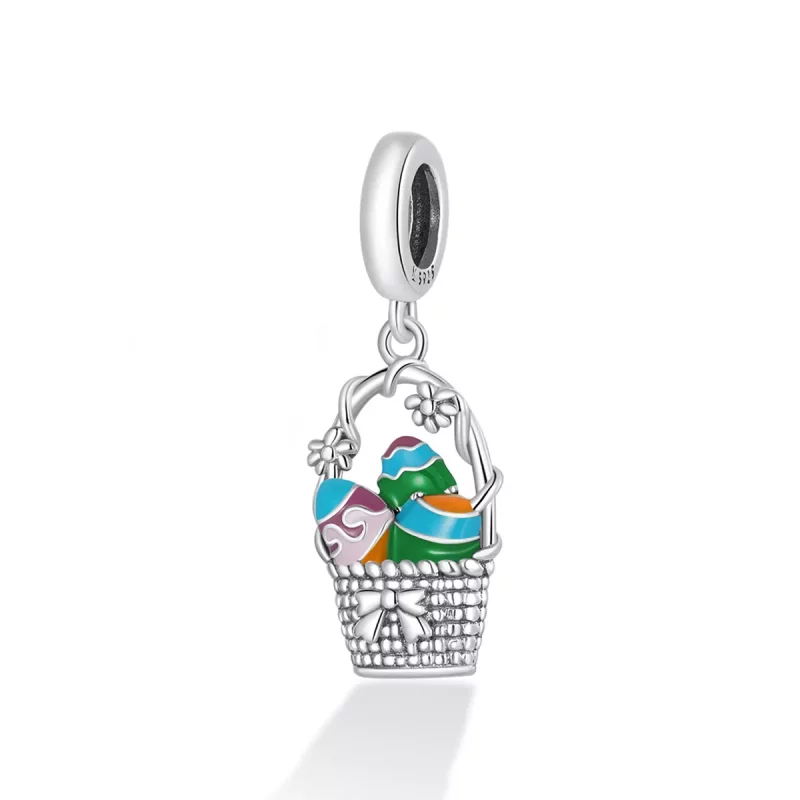 (afbeelding voor) Pandora Style Eiermand Hangende Bedel - SCC2118 - Bekijken 2
