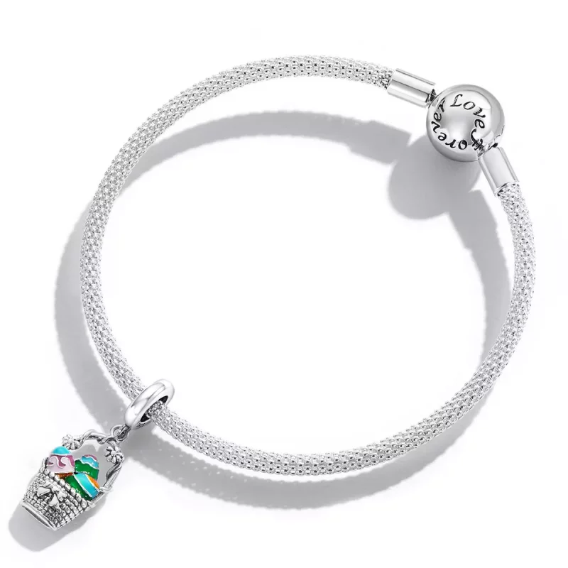 (afbeelding voor) Pandora Style Eiermand Hangende Bedel - SCC2118 - Bekijken 3
