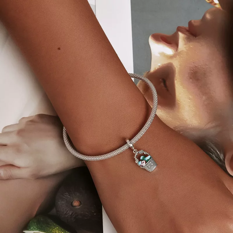 (afbeelding voor) Pandora Style Eiermand Hangende Bedel - SCC2118 - Bekijken 5