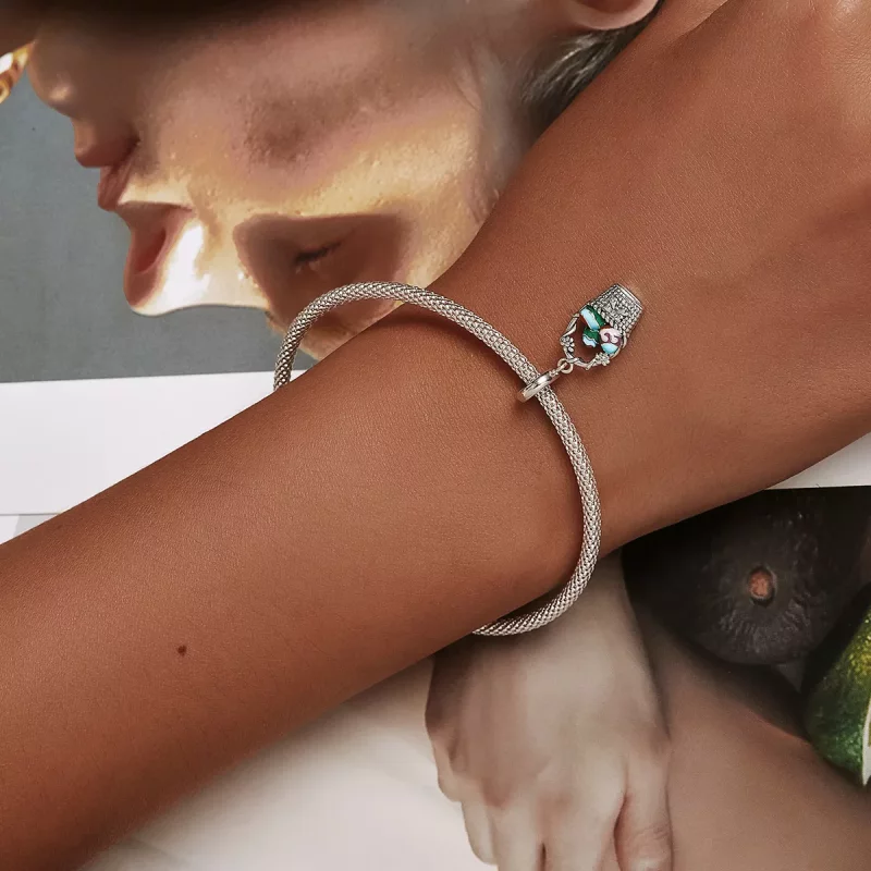 (afbeelding voor) Pandora Style Eiermand Hangende Bedel - SCC2118 - Bekijken 6
