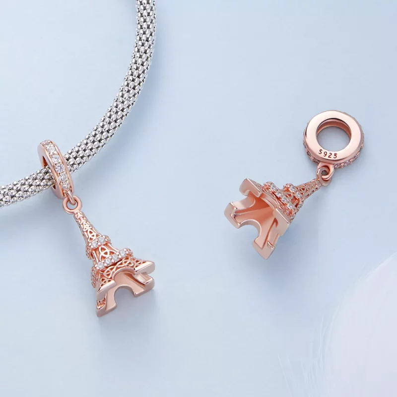 (afbeelding voor) Pandora Style Eiffeltoren Hangende Bedel - BSC640 - Bekijken 4