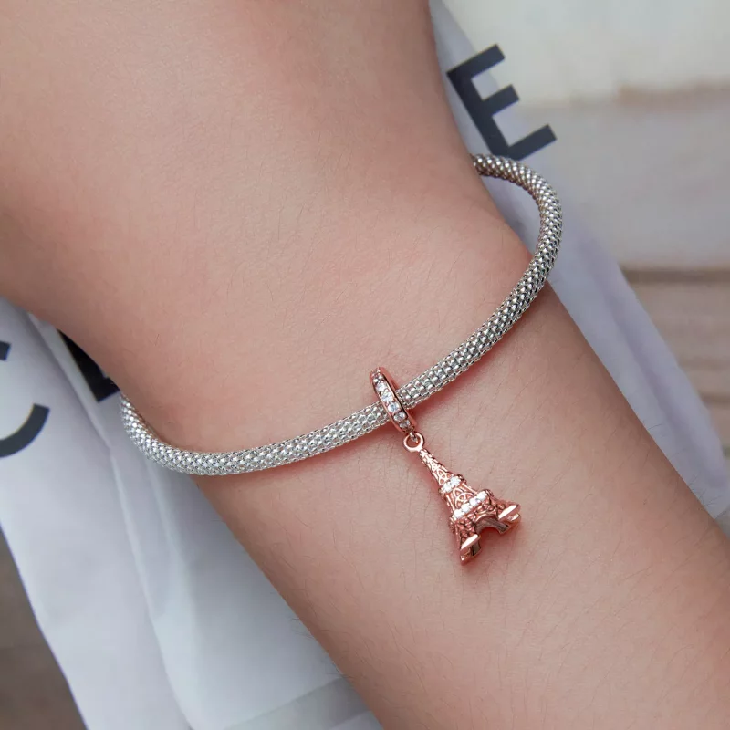 (afbeelding voor) Pandora Style Eiffeltoren Hangende Bedel - BSC640 - Bekijken 5