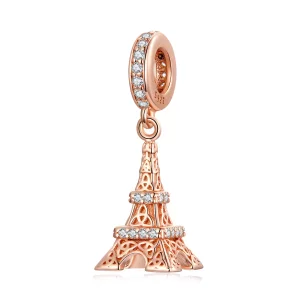 Pandora Style Eiffeltoren Hangende Bedel - BSC640 (afbeelding voor) Pandora Style Eiffeltoren Hangende Bedel - BSC640