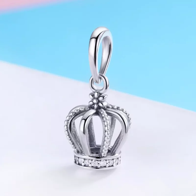 (afbeelding voor) Pandora Style Elegante kroon Hangende Bedel - SCC781 - Bekijken 2