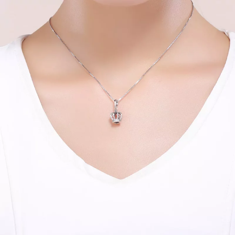 (afbeelding voor) Pandora Style Elegante kroon Hangende Bedel - SCC781 - Bekijken 5