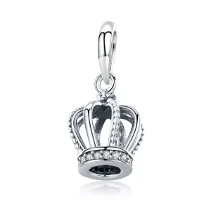 (afbeelding voor) Pandora Style Elegante kroon Hangende Bedel - SCC781
